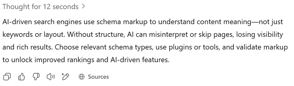 ChatGPT o4-mini response screenshot